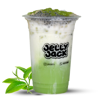 Green Tea Latte Jelly